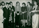 Princess Paola of Belgium at National Music Contest - Vintage Photograph
