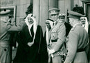 Arrival of the King of Saudi Arabia - Vintage Photograph