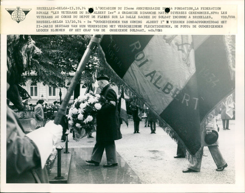 The Veterans of King Albert I - Vintage Photograph