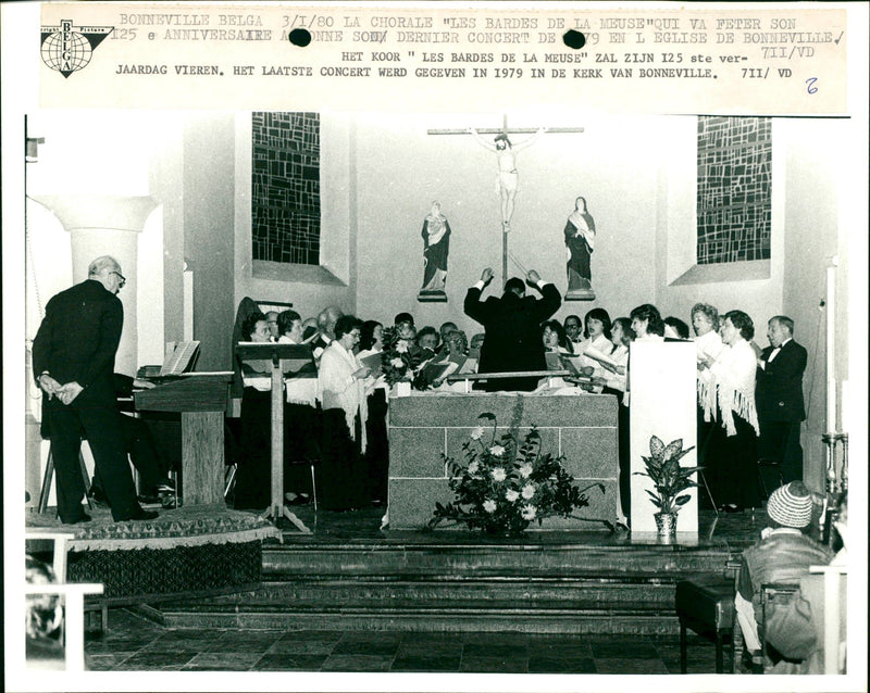 1980 AWIEC CONCERT - Vintage Photograph