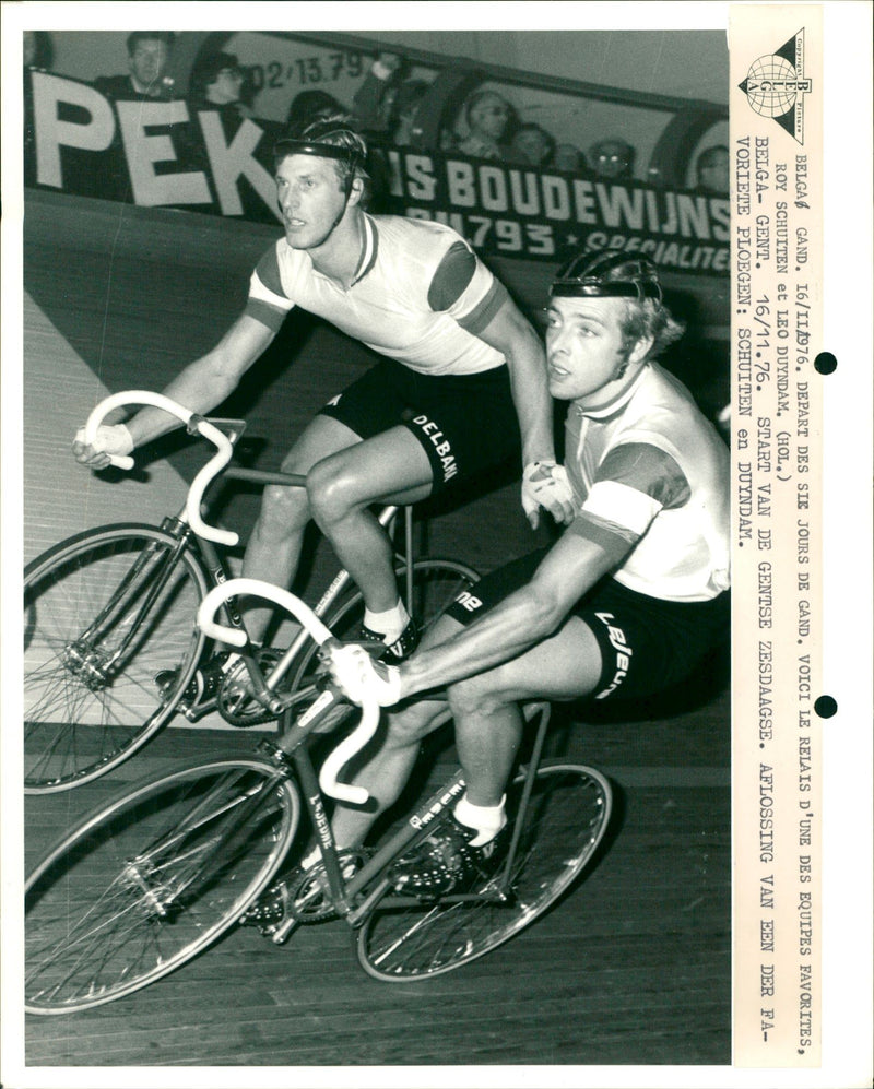 1976 GTBL ALGMARAN SPIDS - Vintage Photograph