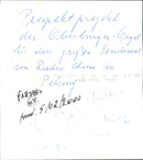 CONCERT HALL NATIONAL RADIO BEIJING CHINA BROCHURE PROJECT OBERLI - Vintage Photograph