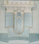 CONCERT HALL NATIONAL RADIO BEIJING CHINA BROCHURE PROJECT OBERLI - Vintage Photograph