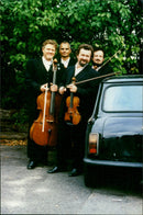 MAASVLAKTE OLIE TERMINAL FAX PAGE CONCERTS LEGEND YES RENE LANGEVELD BRUXEL - Vintage Photograph