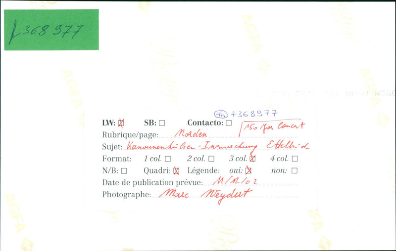 STOP SILENCE REVIEW PAGE EFELLICH YES CHEMY CONCERT LEGEND KANSUNENKIBEN - Vintage Photograph