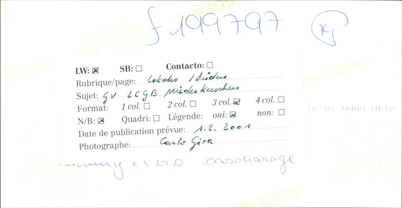 LOKOKA DASCHARAGE PUBLICATION FORMAT YES TIDUE PAGE QUADRI DATE HEADING - Vintage Photograph
