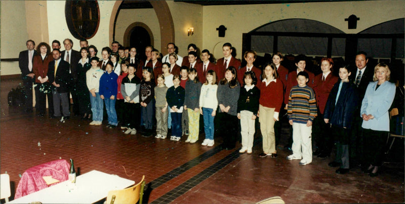 MUSIC SCHOOL STOFFBRES DIDONE STUDENT WELL - Vintage Photograph