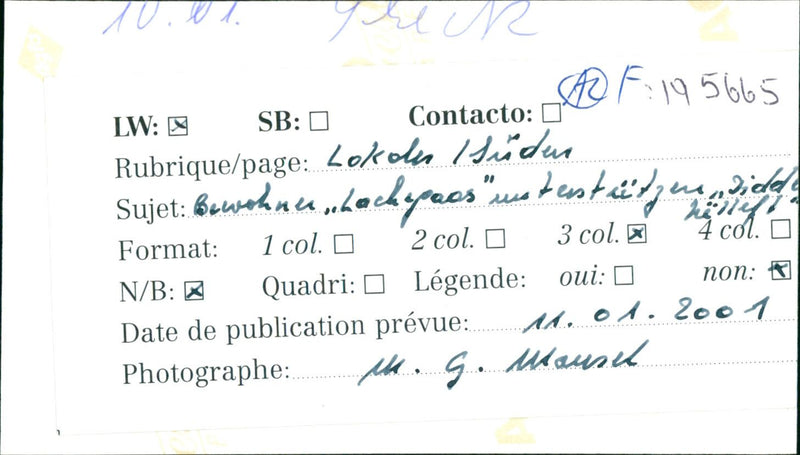 CONTACTO HEADING PAGE LOKOU HIDUR RESIDENT POOLS - Vintage Photograph