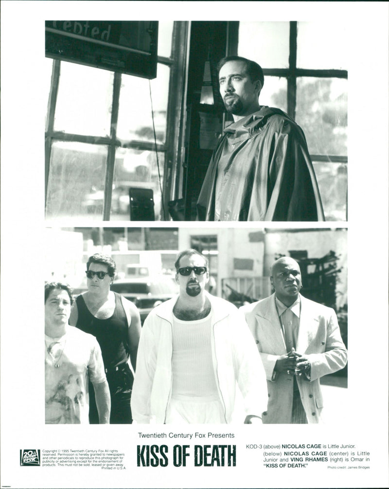 Movie "Kiss of Death" - Vintage Photograph