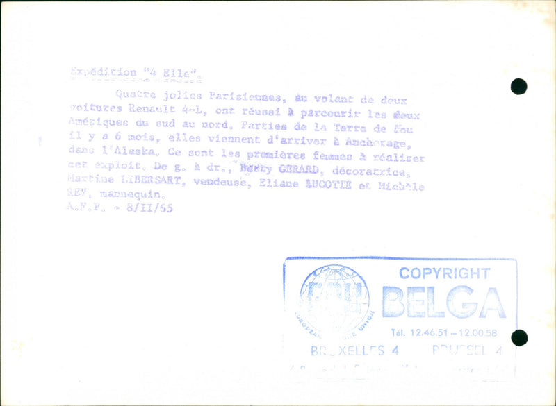 EARTH JUST MODEL MONTHS THESE OOLS EXPEDICION GERARD PROS EXPEDITION - Vintage Photograph