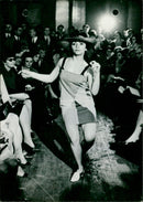 DANCING FORMAL OUR PRESENTE DEOSEK MODE INAUGURATED CREATED FOLLOW PARIS - Vintage Photograph