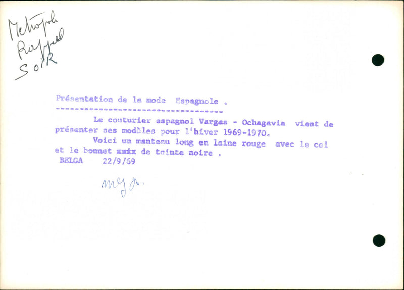 JUST MYAN RAFFUEL MODELS TINT OCHAGAVIA PRESENTATION SPANISH VARGAS WINTER - Vintage Photograph