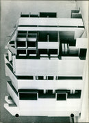 1970 STOCKHOLM MODEL BACA CHICOSECREQUE DOU OUR EMBASSY GERE PASAT VERRE BETON - Vintage Photograph