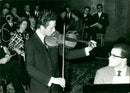 1969 REIS BEINE RIGHT FRIDAY RENAISSANCE OUR DIPLOMAS KRIVINE CHAPEL SES CONCERT - Vintage Photograph