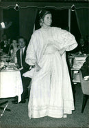 AMBASSAVA MODEL HANDMADE NIGHT OCCASION HOTEL BRUSSELS OXGANISEE PATTERNS - Vintage Photograph