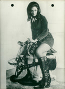 1969 JUST MODEL SAZETTE JOURNAL QUIET SADDLE RIDING MANY INTO ARE GET TOLD - Vintage Photograph