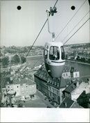 FANC TELEFERIQUE ROAD CAMERA CABINS WITHOUT LANDSCAPE PRESTIGIOUS PEO - Vintage Photograph