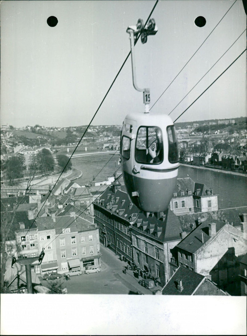 FANC TELEFERIQUE ROAD CAMERA CABINS WITHOUT LANDSCAPE PRESTIGIOUS PEO - Vintage Photograph