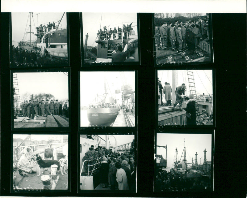 .1158 Defart 2 expeditions d ' Ostende - Vintage Photograph