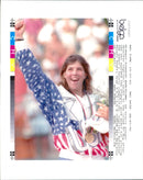 1992 GERMAN GRAF STEFFI PLAYER - Vintage Photograph