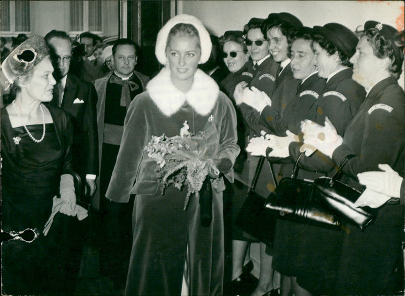 FOUNDATION CROSS STREET SEE BRUSSELS CELEBRATED ENTRANCE WHITE HERE PAOLA - Vintage Photograph