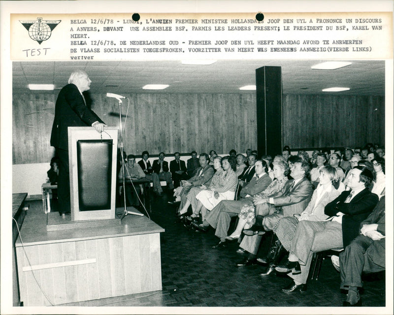 1978 PRESIDENT - Vintage Photograph