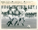 Cape TESSO LE - WAREGEM , FOOTY L. WAREGEM / ANDERLECHT . . MAI POURSU - Vintage Photograph