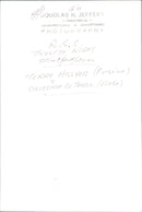 DOUGLAS JEFFERY - Vintage Photograph