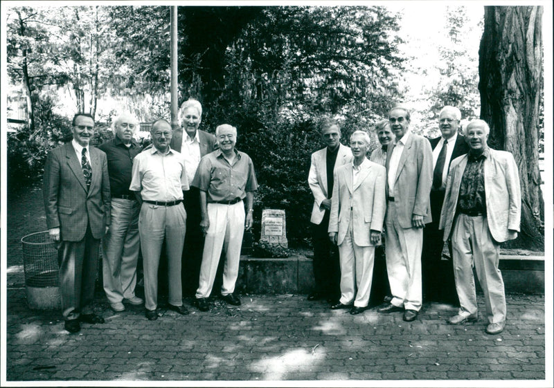 1998 ABITUR ZIEHENGYMNASIUM SINCE THAT - Vintage Photograph