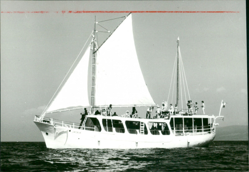 1978 JUJURSLAWIEN MARSO PIRATE GETS THROUGH ISLAND WORLD DALMATIA - Vintage Photograph