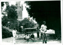 1988 BURGFEST FRIEDBERGER BURG SATURDAY OCLOCK STARTS MUSIC AND CAB - Vintage Photograph