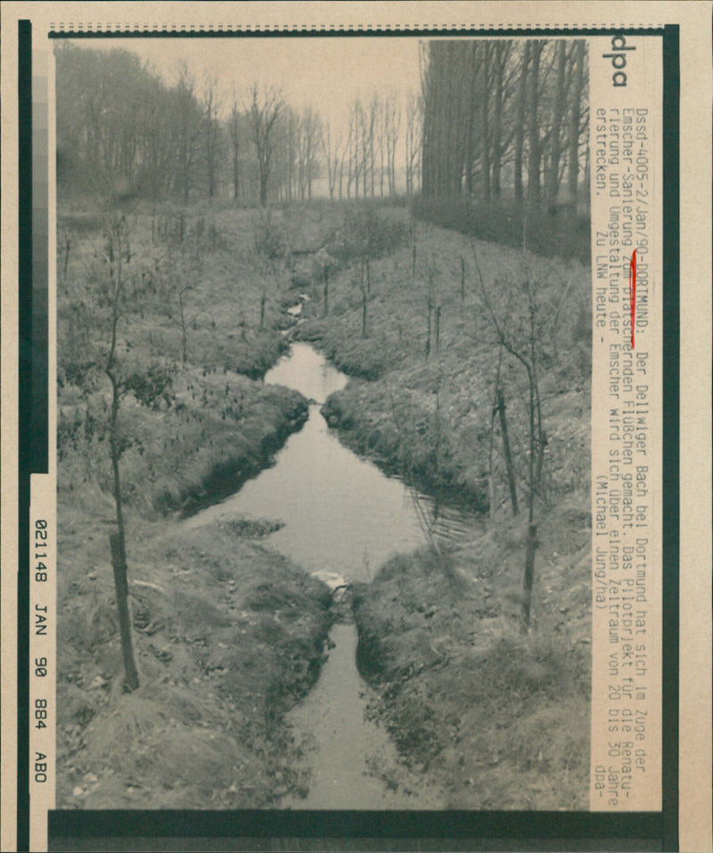 Dellwiger brook - Vintage Photograph
