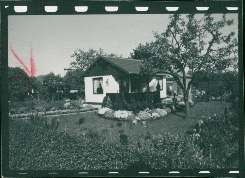 Bremen garden shed - Vintage Photograph