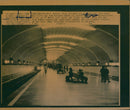 Metro station in Bucharest - Vintage Photograph