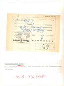 1969 WOMENS SITE GAGES ANZEIGER POLITIK PUBLISHED EVERY SIT - Vintage Photograph