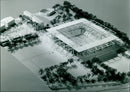 Modell Frankfurter Waldstadion 2000 - Vintage Photograph