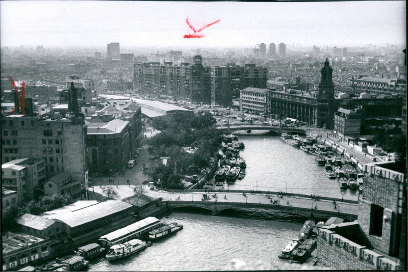 1985 WWW ATSHANGHAI BLACK - Vintage Photograph