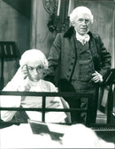 1978 MUSIC ALL TIMES DAY SEGAPH HAYDN AND HIS FATHER WHO ASSISTED PAUL - Vintage Photograph