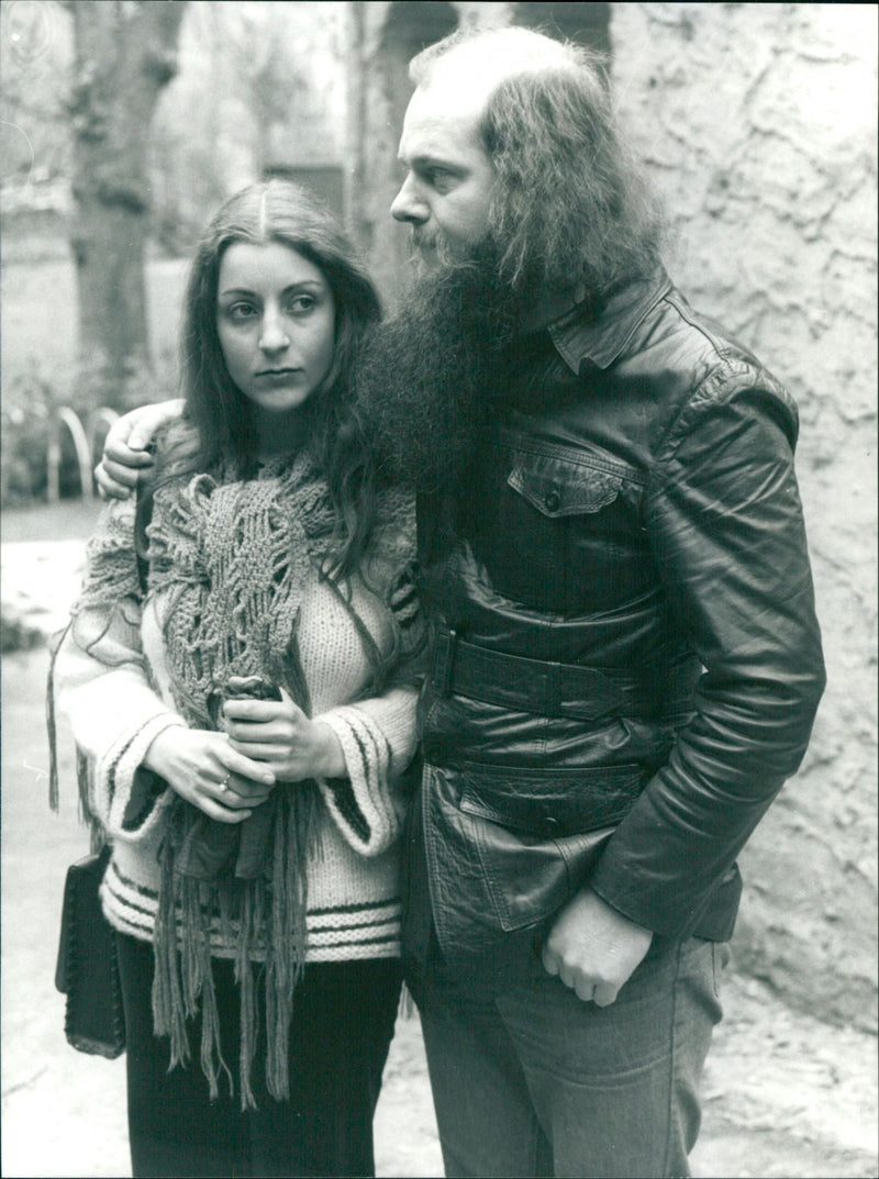 1977 KLAUS RENFT AND HIS WIFE GELI HAVE CONTINUED BERL - Vintage Photograph