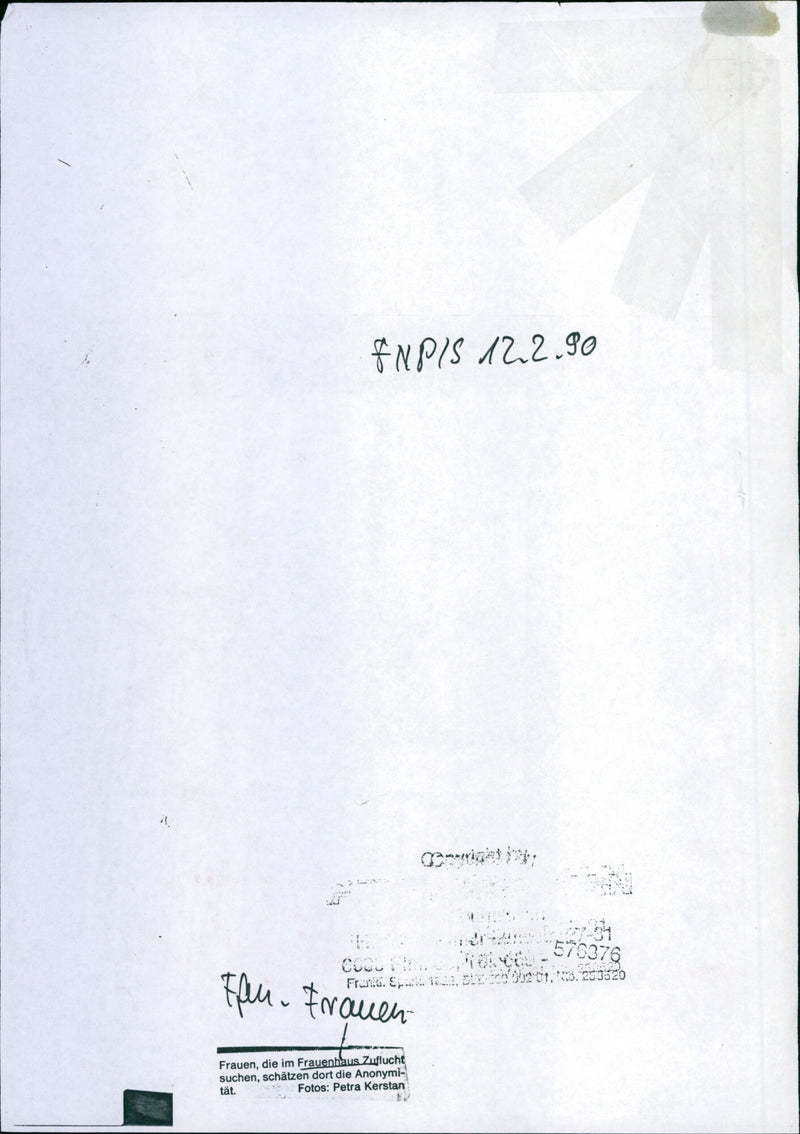 Frauenhaus refuge - Vintage Photograph