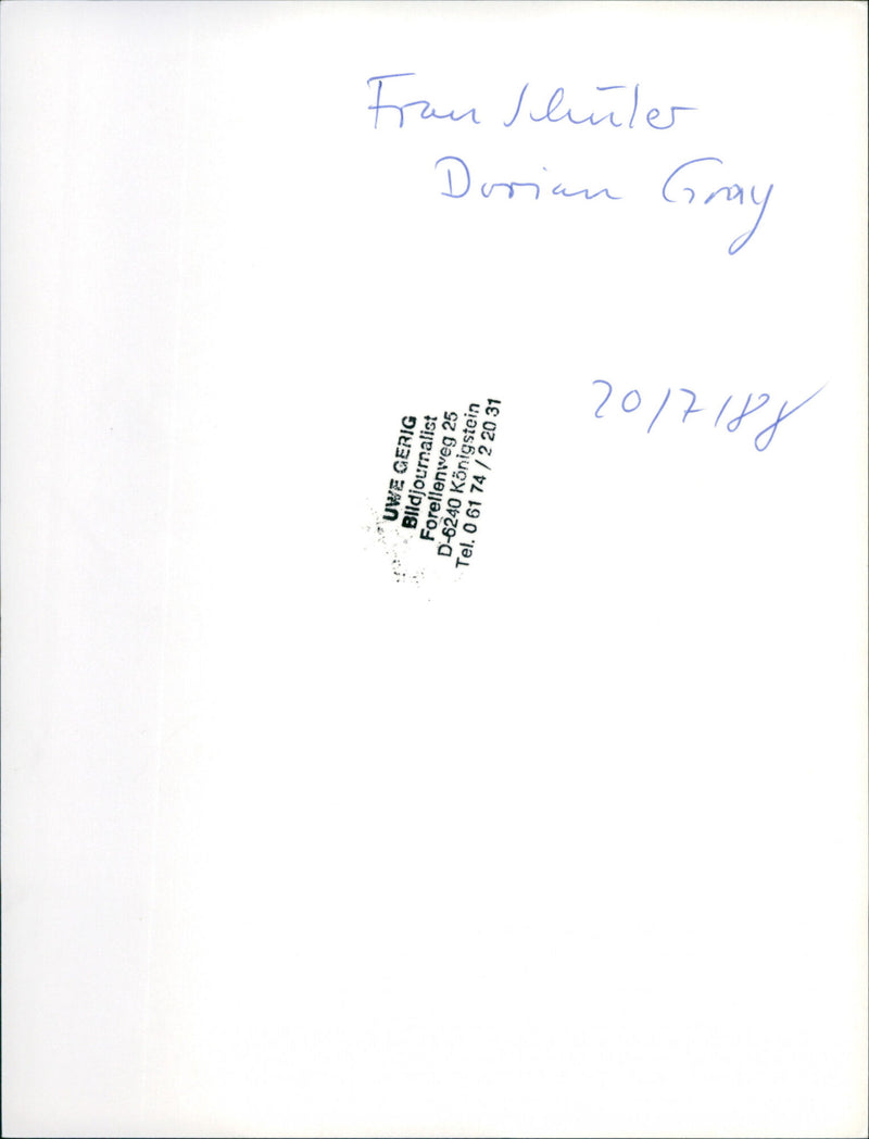 1997 Ffm. Discotheques - Vintage Photograph