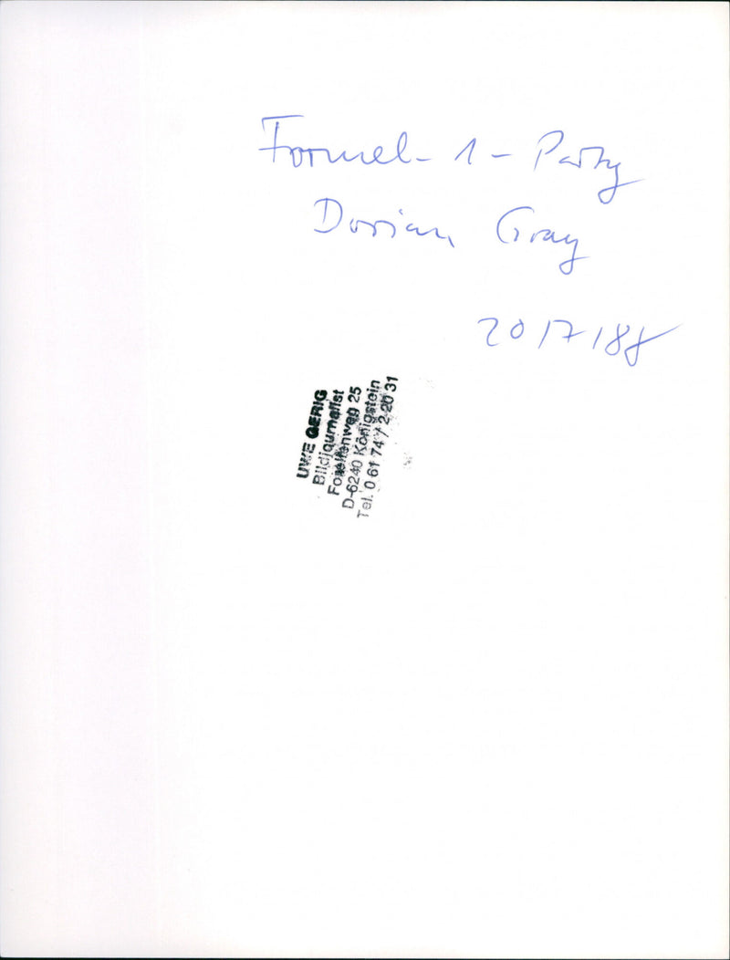 1997 Ffm. Discotheques - Vintage Photograph