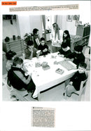 1999 daycare at the Petersfriedhof - Vintage Photograph