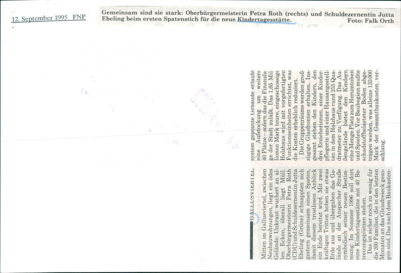 1995 daycare - Vintage Photograph