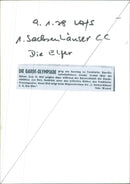 Guard Olympiad 1978 in Frankfurt - Vintage Photograph