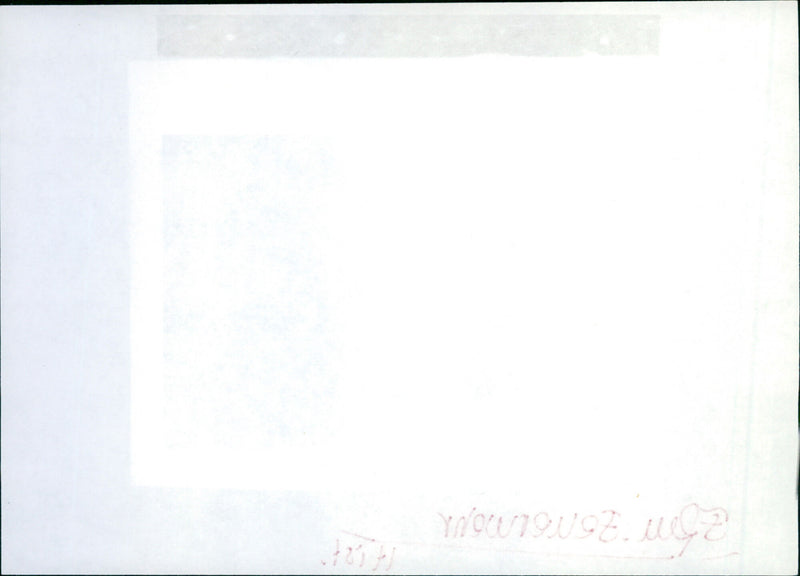 1991 volunteer fire department Griesheim with music train - Vintage Photograph