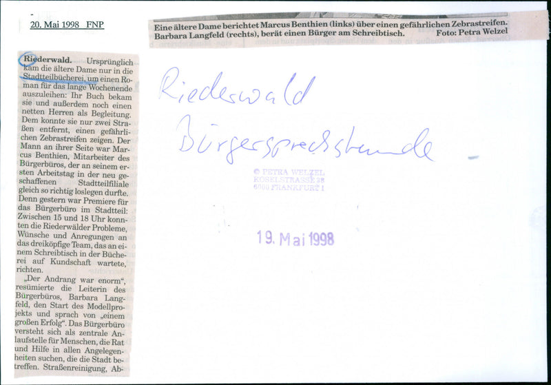 1998 Citizenress - Vintage Photograph