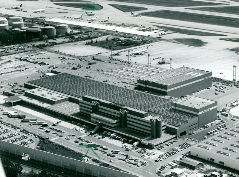 Lufthansa Cargo Center - Vintage Photograph