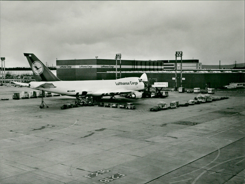 Lufthansa Cargo Center - Vintage Photograph