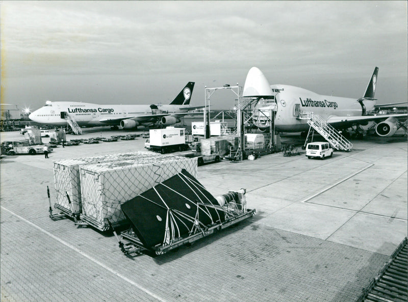 1997 Lufthansa Cargo - Vintage Photograph